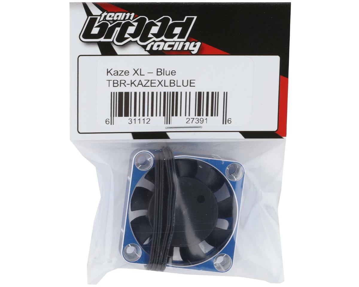 Team Brood Kaze XL Aluminum 40mm HV High Speed Cooling Fan (Blue) - Image 2