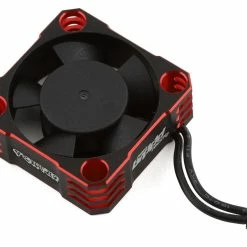 Team Brood Ventus Aluminum 30mm ESC Fan W/Micro Plug (Red)