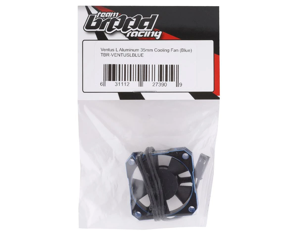 Team Brood Ventus L Aluminum 35mm Cooling Fan (Blue) - Image 2
