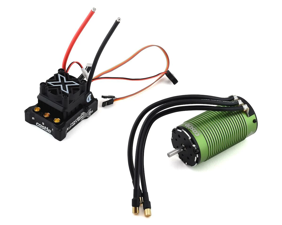 Castle Creations Mamba Monster X 8S 1/6 ESC/Motor Combo W/1717 Sensored Motor (1650kV)