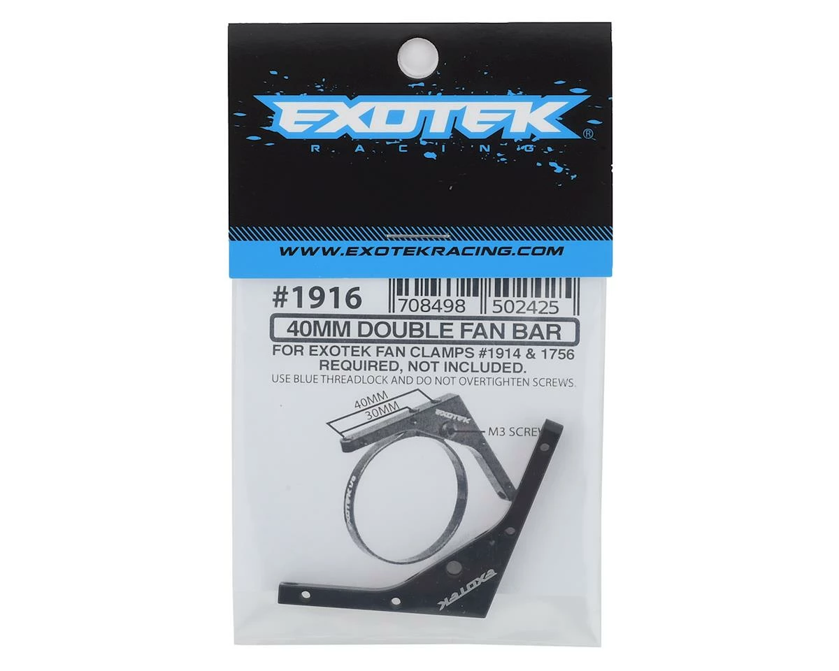 EXOTEK 40mm Dual Fan Mount Bar - Image 2