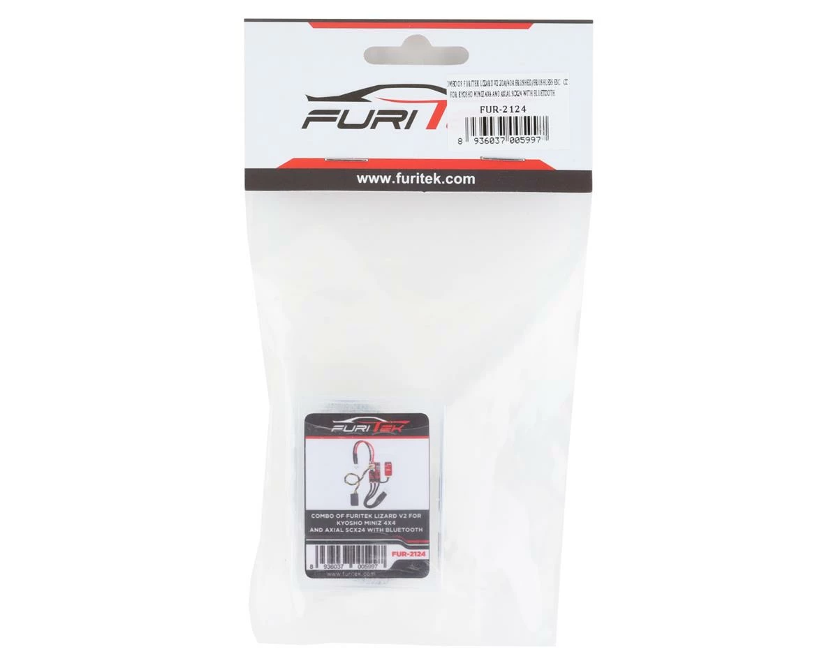 Furitek Lizard V2 20A Brushed/Brushless ESC Combo 4 Furitek Lizard V2 20A Brushed/Brushless ESC Combo - Image 2