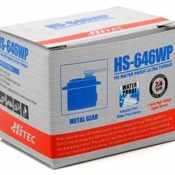 Hitec HS-646WP Standard Metal Gear Ultra Torque Analog Servo (High Voltage) -FrSky shop hrc32646w 2