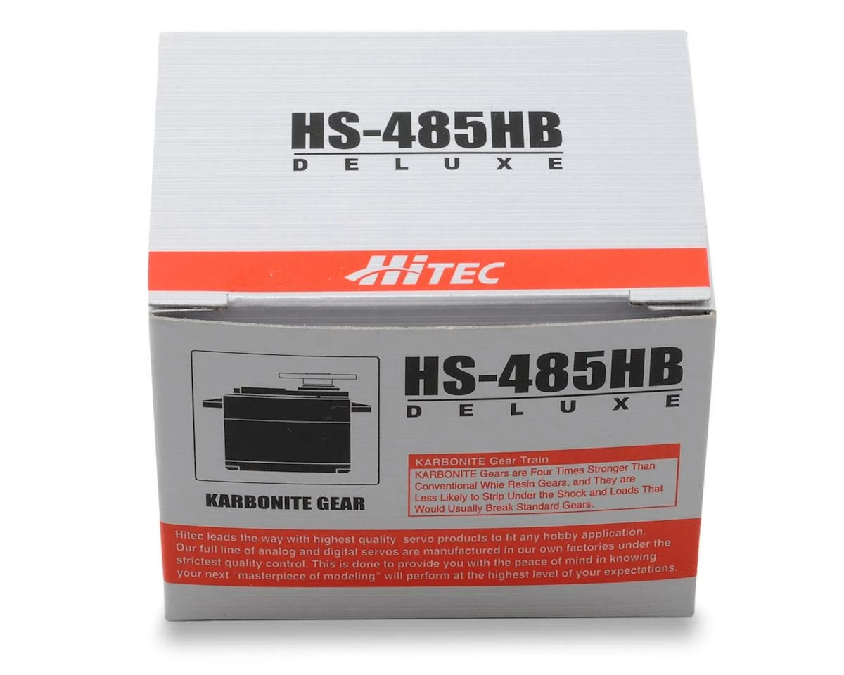 Hitec Deluxe HS-485HB Karbonite Gear Servo - Image 3