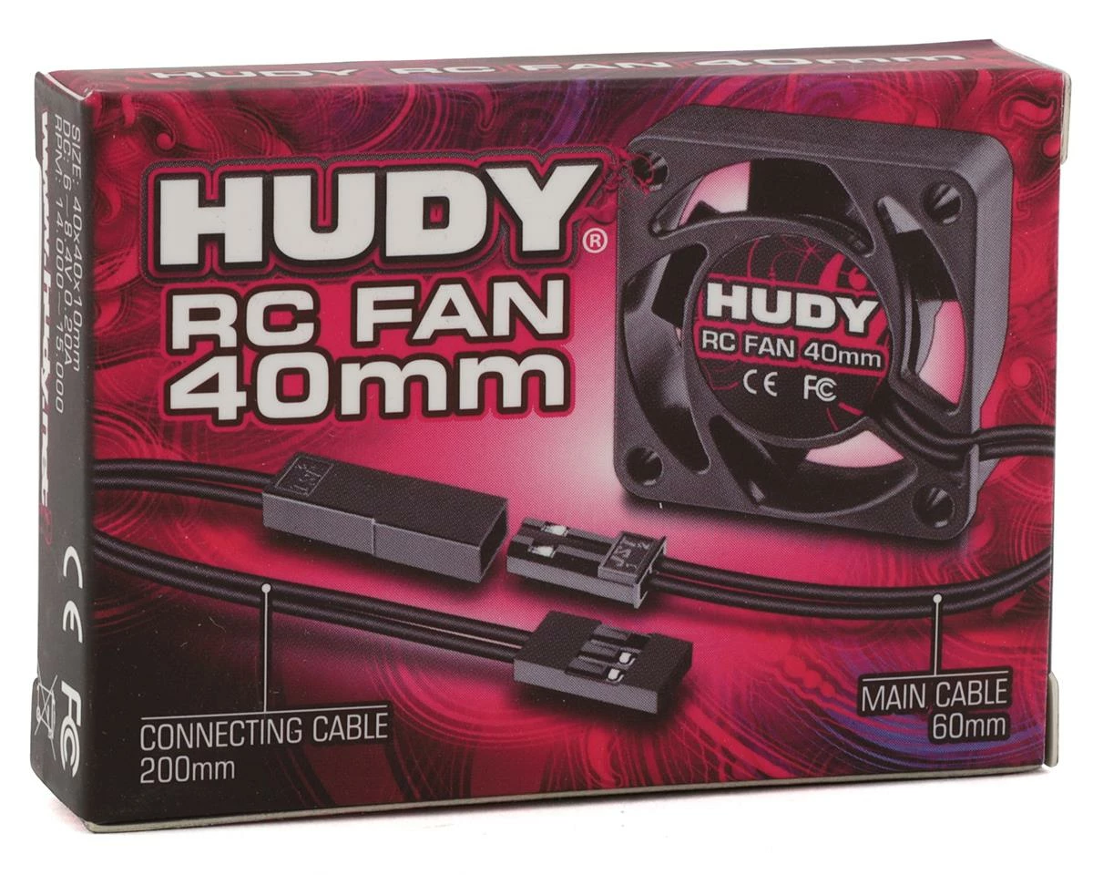 Hudy 40mm Brushless Cooling Fan W/Internal Soldering Tabs - Image 3