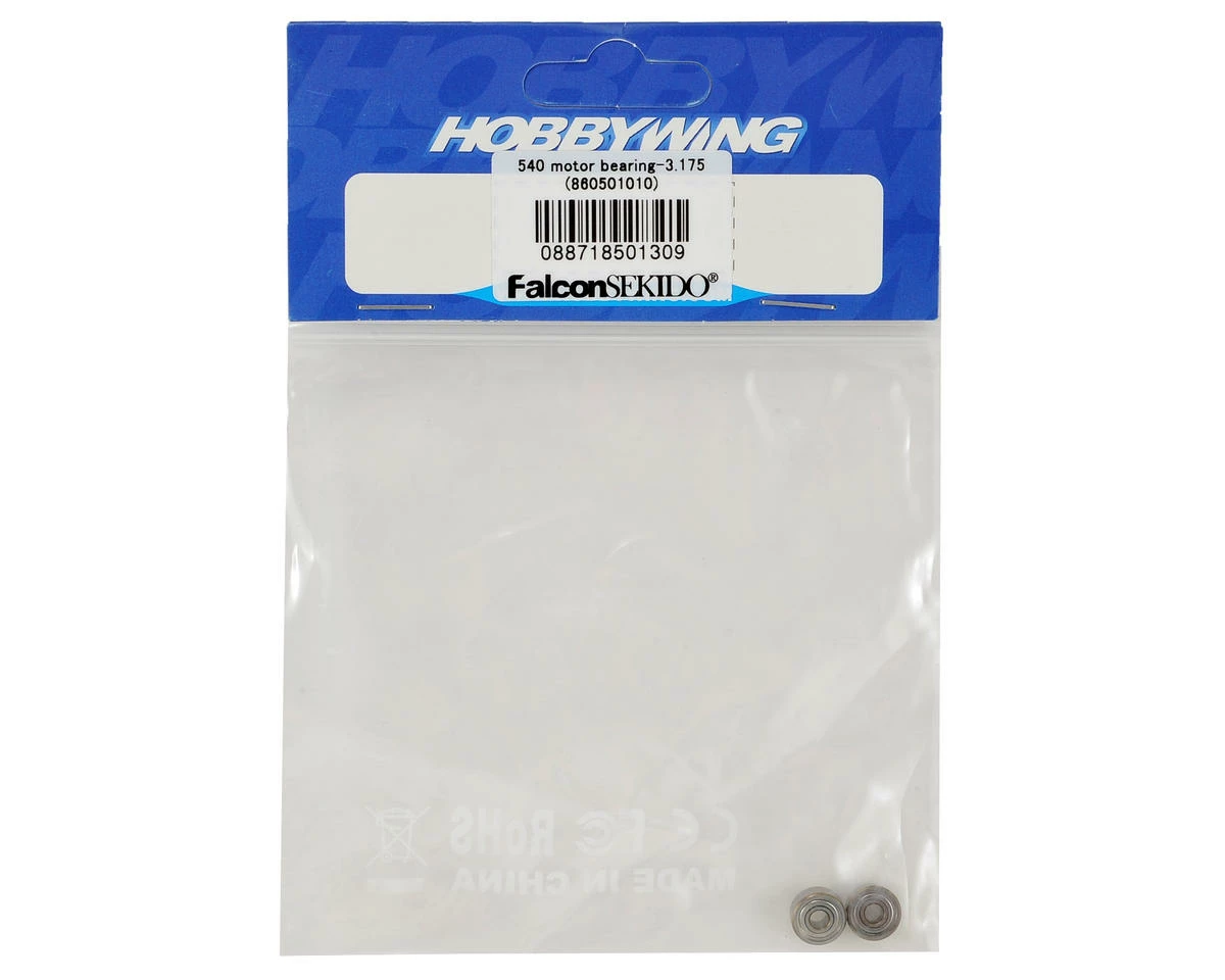 Hobbywing 1/10 Electric Motor Bearing Set (2) - Image 2