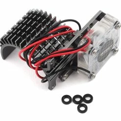 Team Integy Side Mount 540 Motor Heatsink W/Fan (Gunmetal)