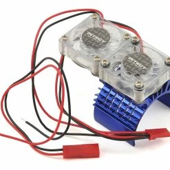 Team Integy Super Twin Fan 540/550 Motor Heatsink (Blue)