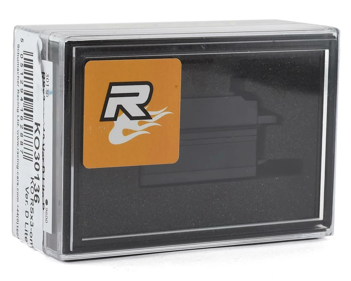 KO Propo RSx3-One10 Ver.D Lite-R Low Profile High Speed Drift Servo (High Voltage) - Image 2