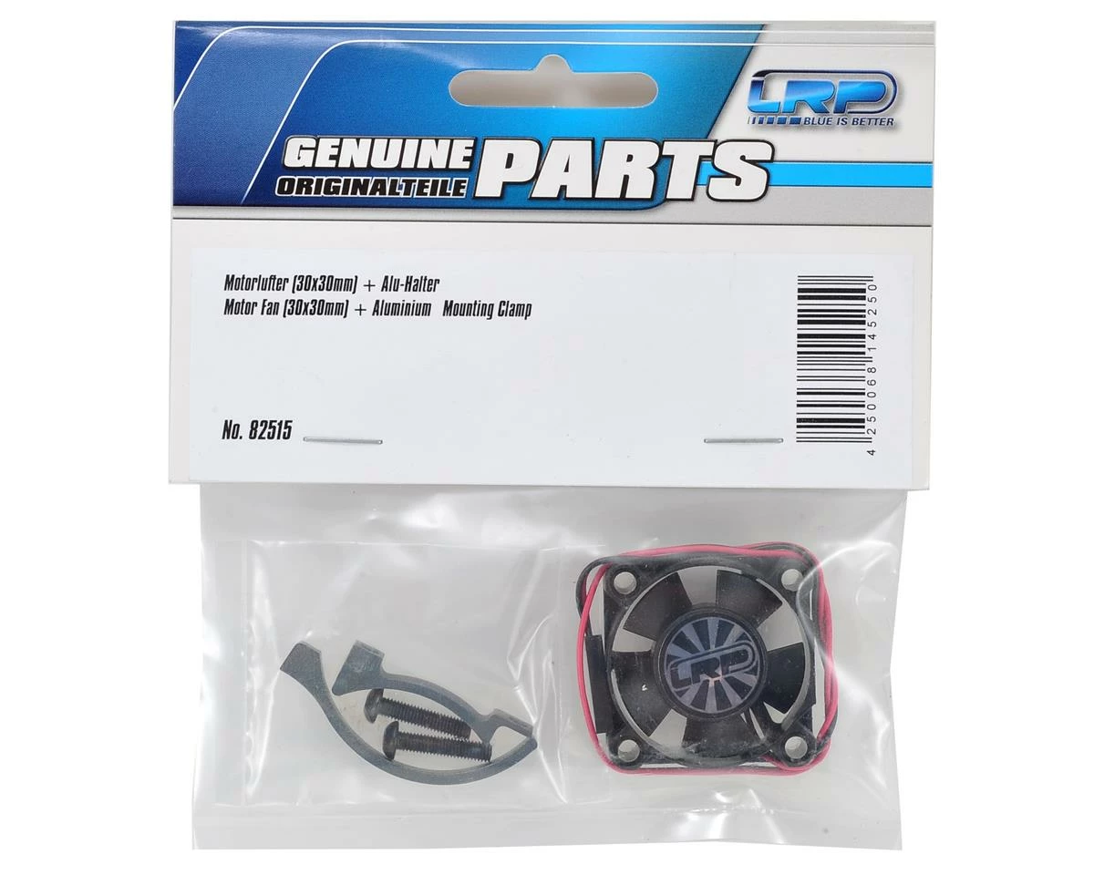 LRP 30x30mm 540 Motor Fan W/Aluminum Clamp - Image 2