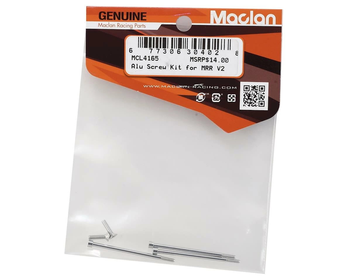 Maclan MRR Team Edition V2 Brushless Motor Aluminum Screw Kit - Image 2