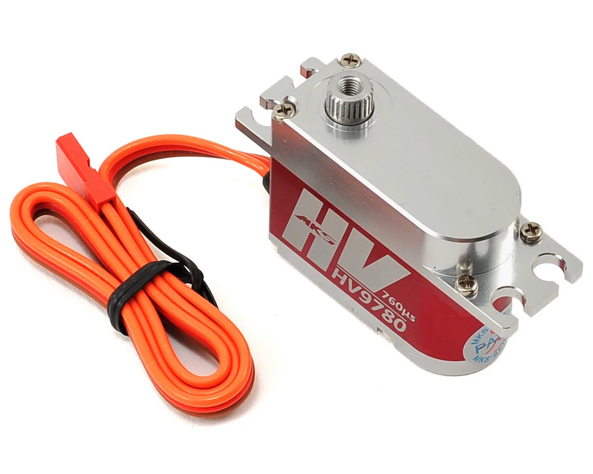 MKS Servos HV9780 Titanium Gear High Voltage Tail Mini Servo W/Aluminum Case 3 MKS Servos HV9780 Titanium Gear High Voltage Tail Mini Servo W/Aluminum Case