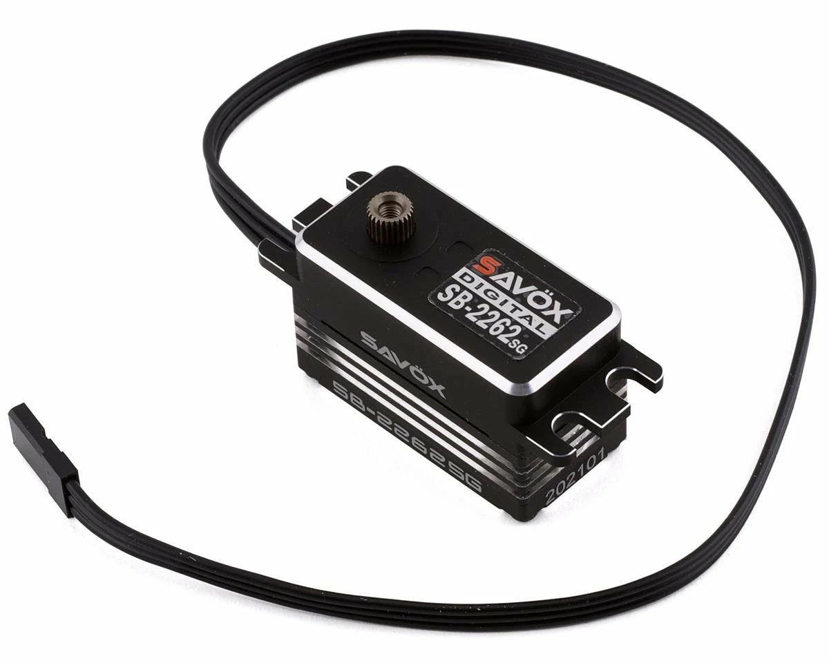 Savox SB-2262SG "High Torque" Low Profile Brushless Steel Gear Digital Servo (High Voltage)