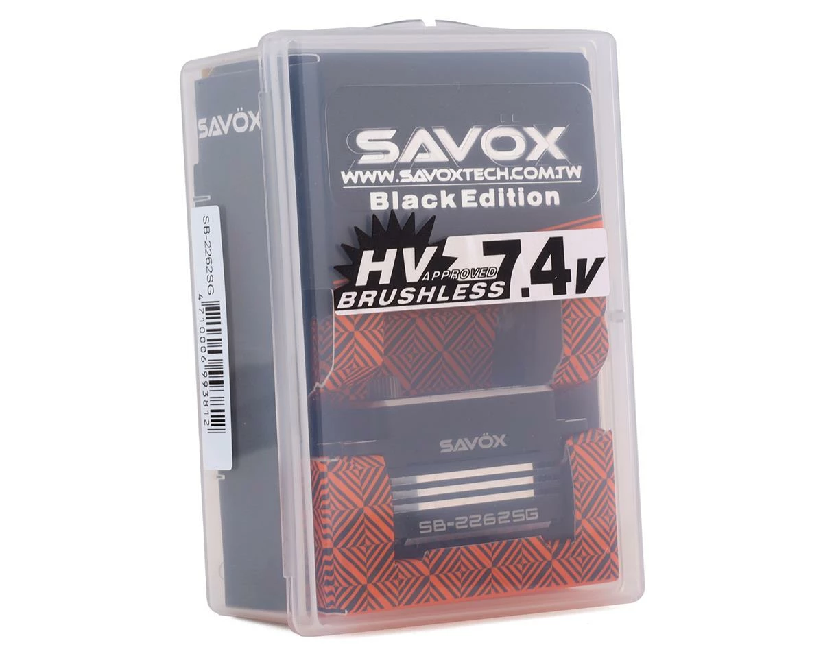 Savox SB-2262SG "High Torque" Low Profile Brushless Steel Gear Digital Servo (High Voltage) - Image 3