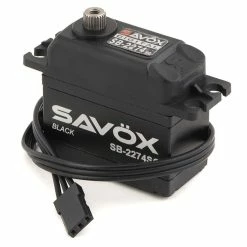 Savox SB-2274SG "High Speed" Black Edition Brushless Steel Gear Digital Servo (High Voltage)