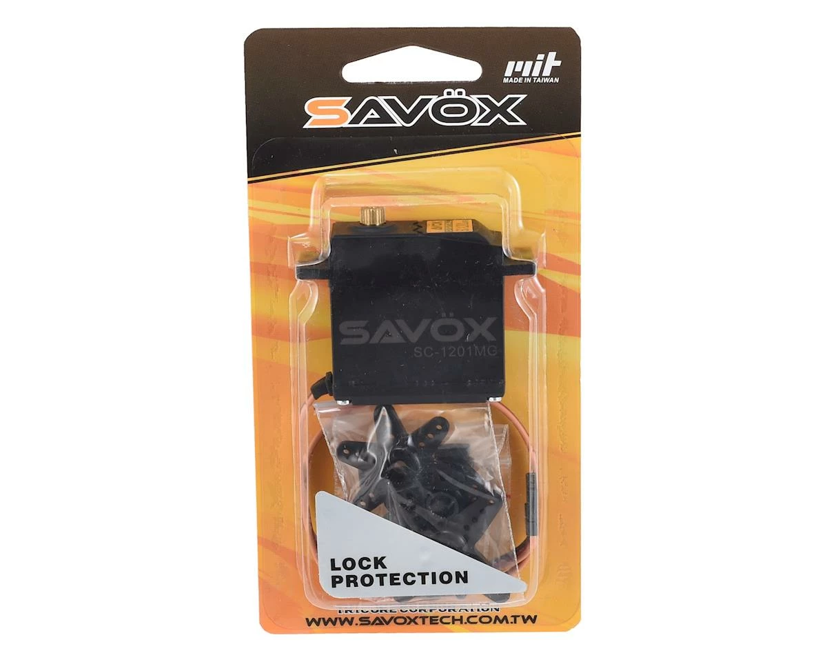 Savox SC-1201MG Tall Digital Steel Gear Servo - Image 2