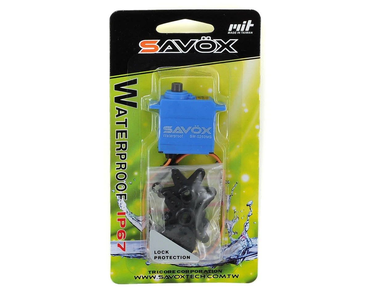 Savox SW-0250MG Waterproof Digital Metal Gear Micro Servo (Traxxas 1/16) 5 Savox SW-0250MG Waterproof Digital Metal Gear Micro Servo (Traxxas 1/16) - Image 3