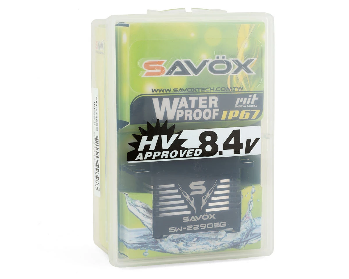 Savox SW2290-SG Waterproof Premium Brushless Digital Servo (Black) - Image 3