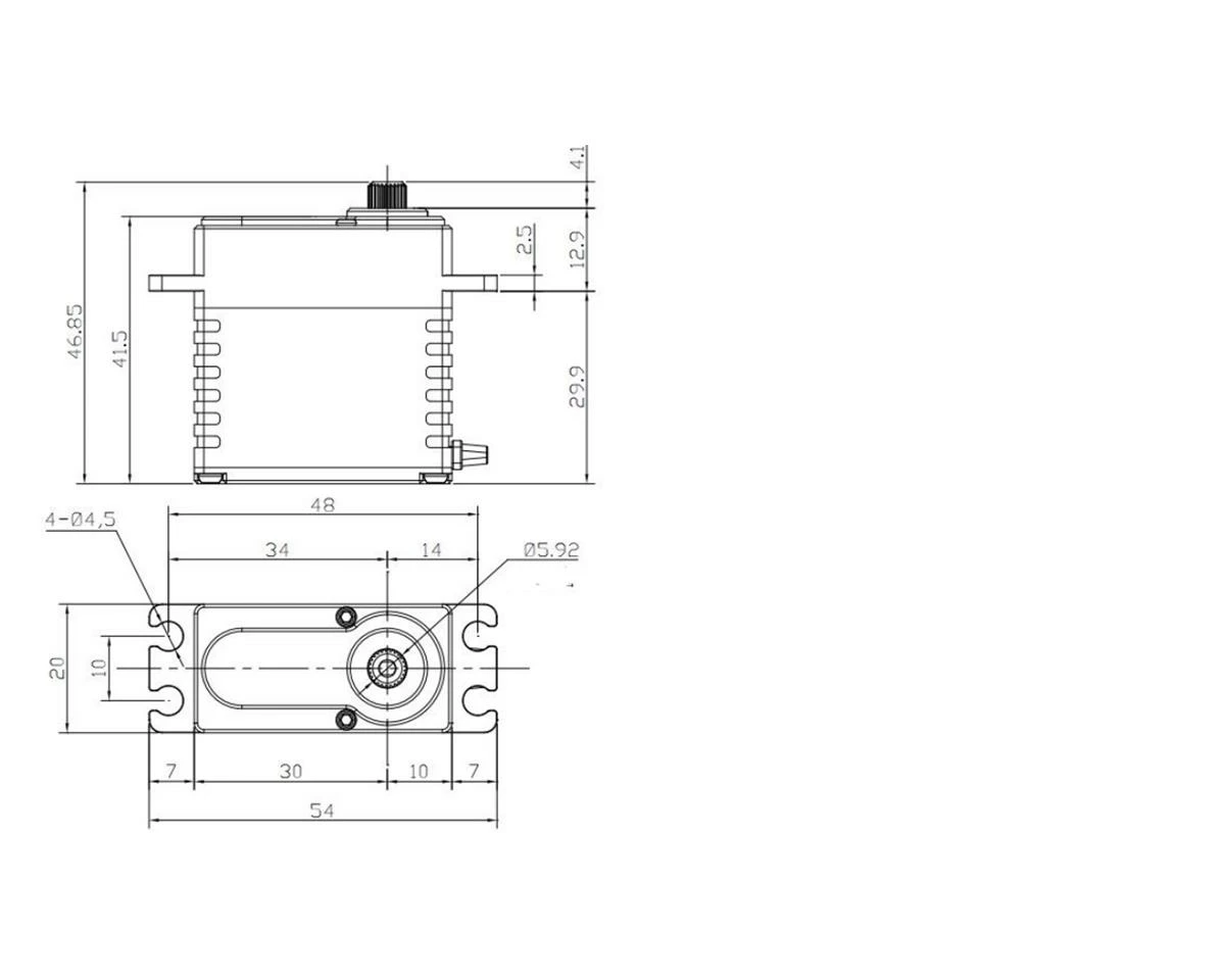 Reefs RC Triple 8 Programmable Digital Brushless Servo (High Voltage) - Image 5