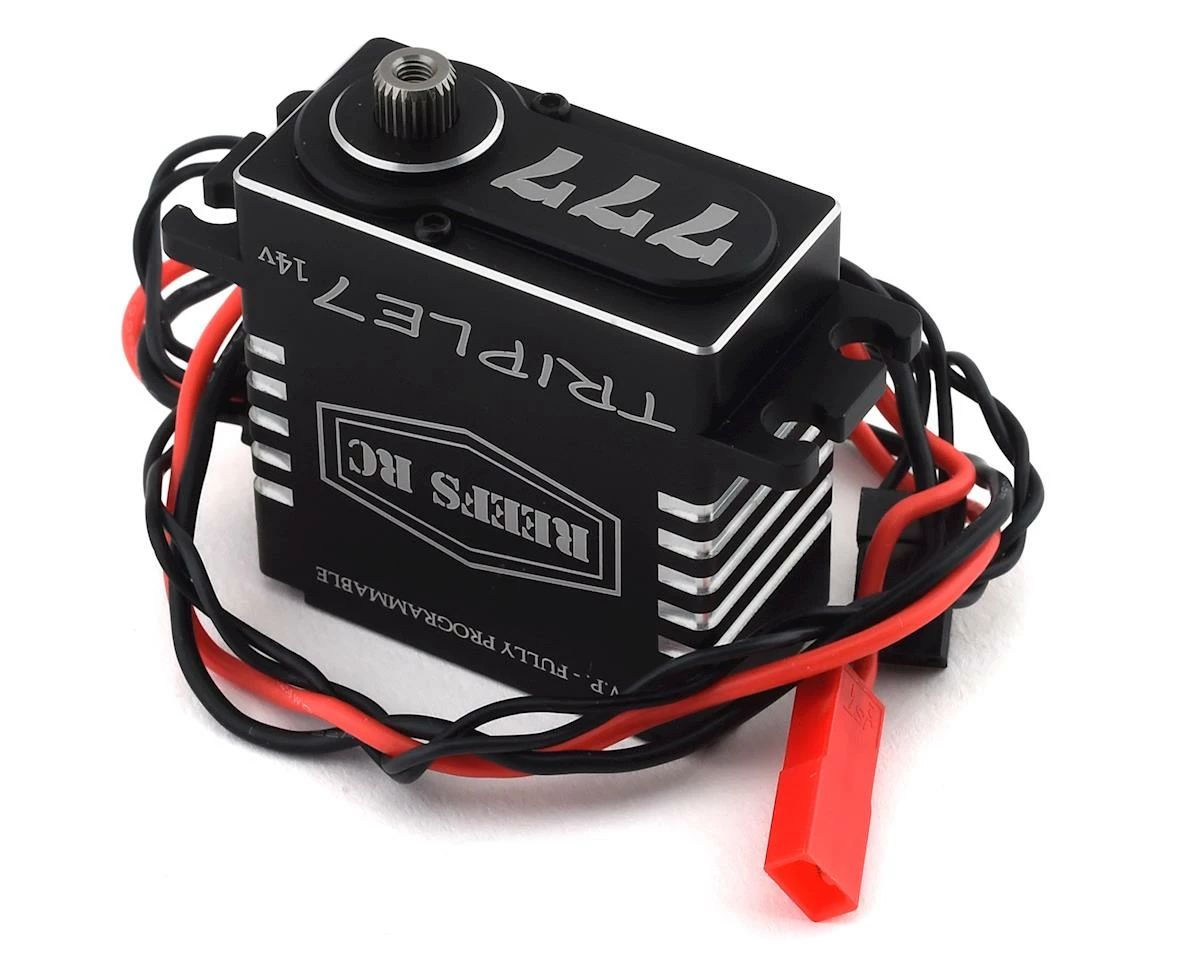 Reefs RC Triple7 14V Programable High Torque Steel Gear Digital Servo (High Voltage) 3 Reefs RC Triple7 14V Programable High Torque Steel Gear Digital Servo (High Voltage)