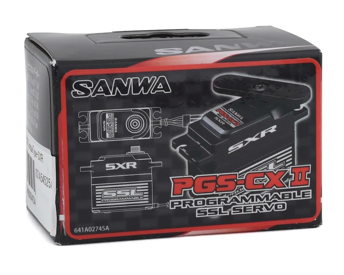 Sanwa/Airtronics PGS-CX II Hi-Torque Programmable Servo (High Voltage) - Image 3