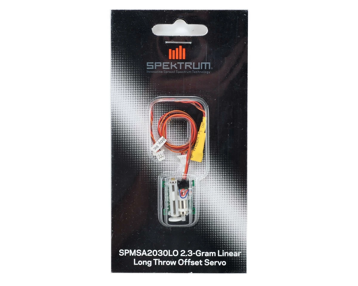Spektrum RC 2.3 Gram Linear Long Throw Offset Servo - Image 2