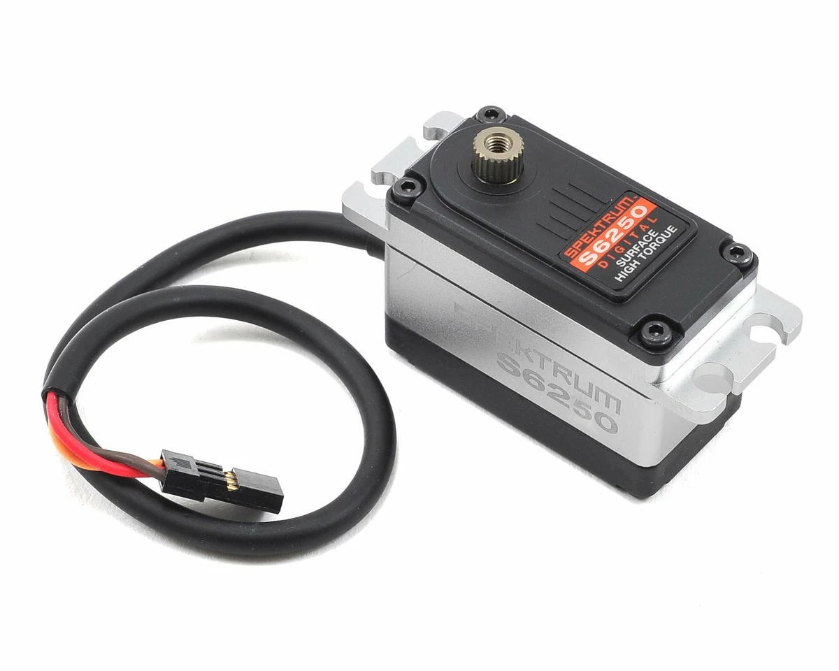 Spektrum RC 6250 Digital High Torque Low Profile Servo (High Voltage) 3 Spektrum RC 6250 Digital High Torque Low Profile Servo (High Voltage)