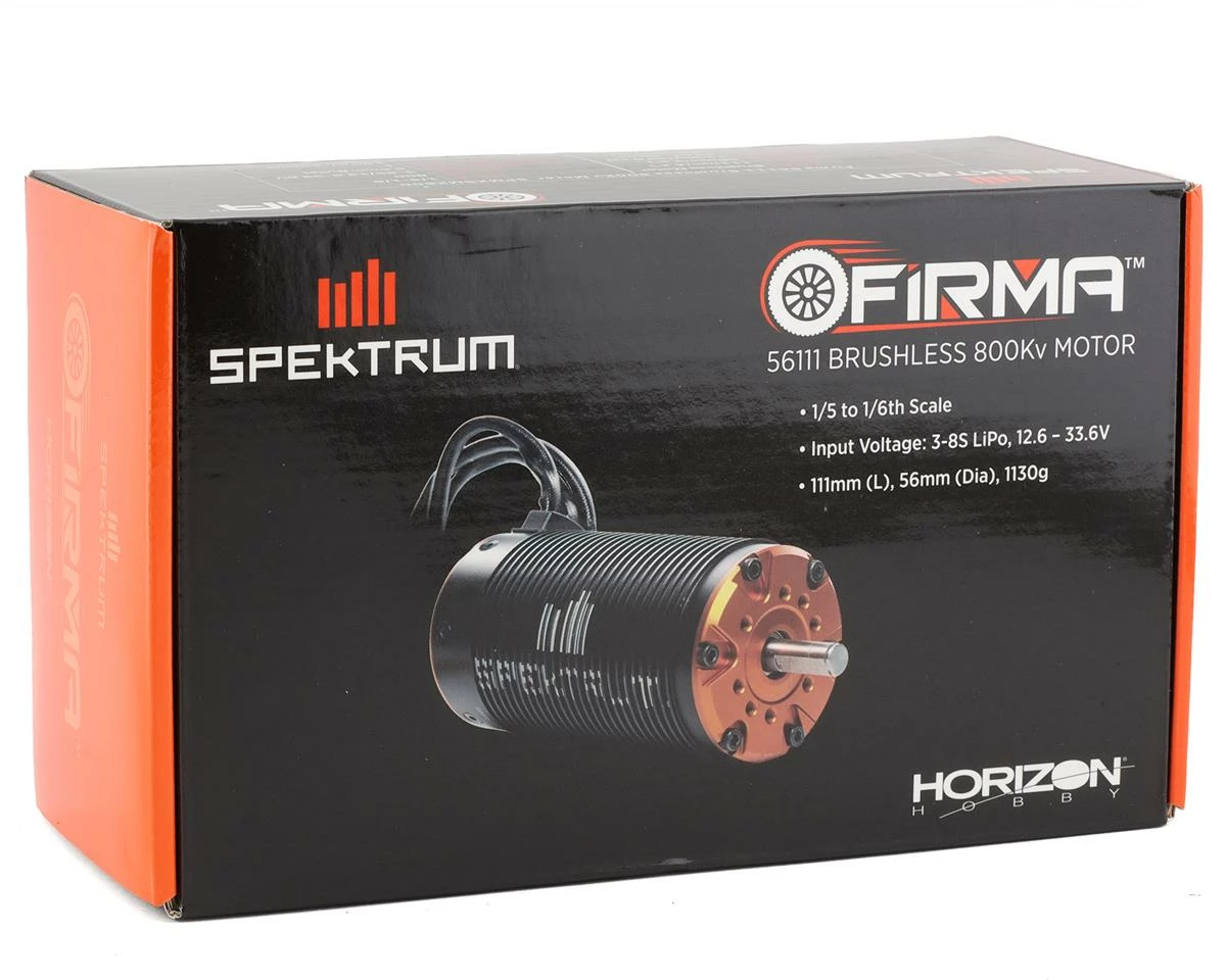 Spektrum RC Firma 4-pole Brushless Motor (800kV) 5 Spektrum RC Firma 4-pole Brushless Motor (800kV) - Image 3