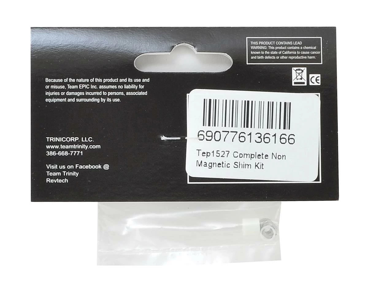 Trinity Teflon Brushless Motor Rotor Spacer Kit - Image 2