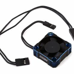 Whitz Racing Products 30mm HyperCool Aluminum Cooling Fan (Black/Blue)