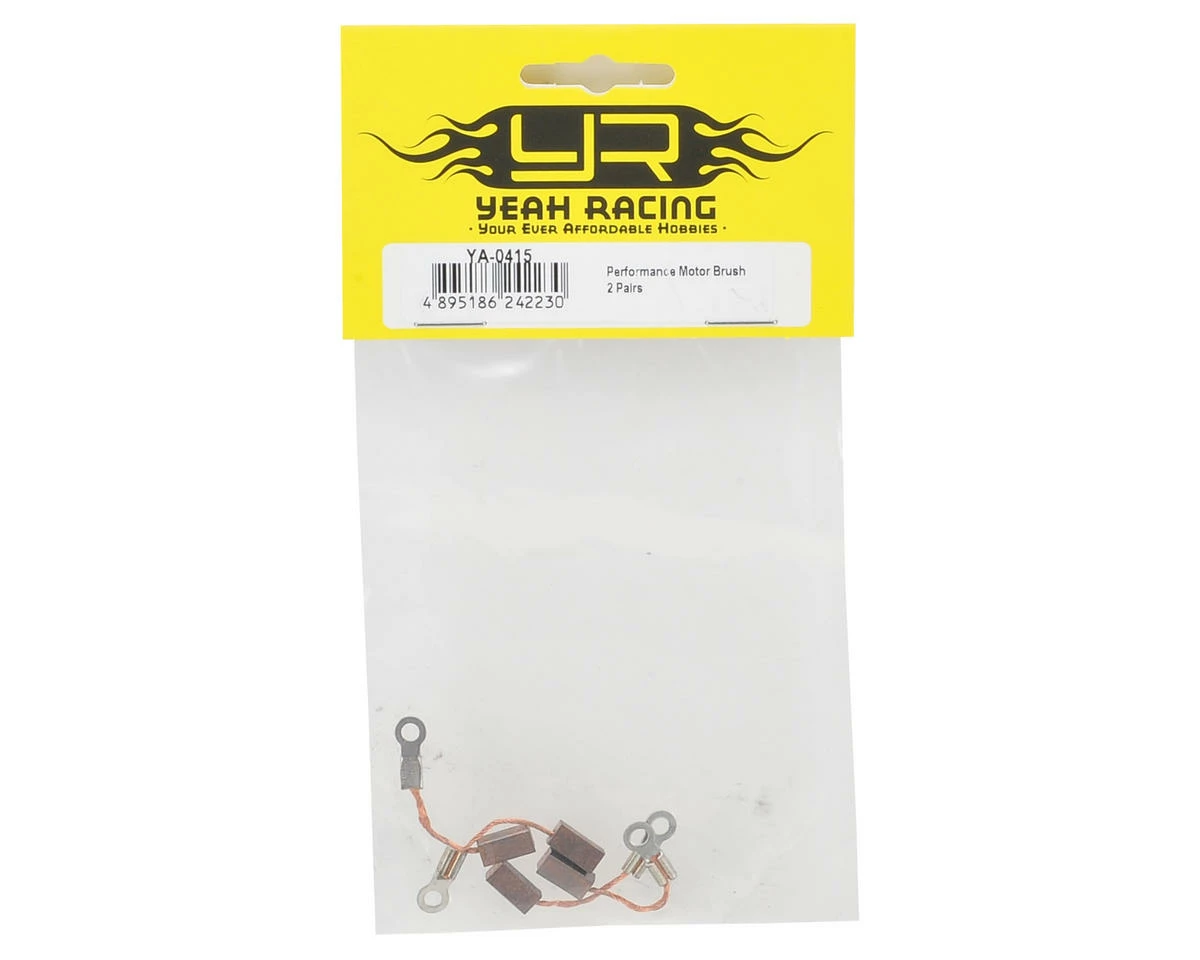YEAH RACING Hackmoto V2 Replacement Performance Motor Brushes (4) - Image 2