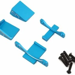 YEAH RACING Aluminum 30mm/40mm Fan Mount (Blue)