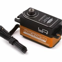 YEAH RACING 10kg Low Profile Coreless Metal Gear Servo (Orange) (High Voltage/Metal Case)